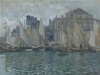 Картина автора Моне Оскар Клод под названием The Museum at Le Havre