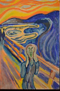 Картина автора Мунк Эдвард под названием the scream