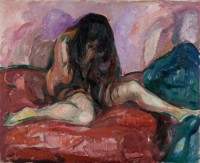 Картина автора Мунк Эдвард под названием Weeping Nude