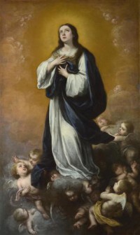 Картина автора Мурильо Бартоломе Эстебан под названием The Immaculate Conception of the Virgin