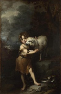 Картина автора Мурильо Бартоломе Эстебан под названием The Infant Saint John with the Lamb