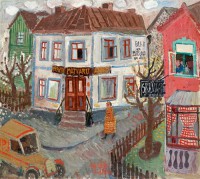 Картина автора Олсон Хагалунд Олле под названием Vita huset