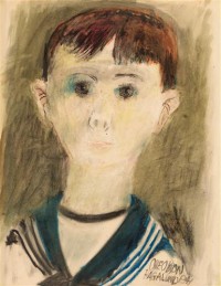 Картина автора Олсон Хагалунд Олле под названием Boy in navy suite