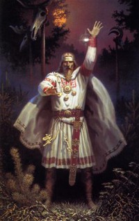 Картина автора Ольшанский Борис под названием Ночь Воина