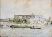 Картина автора Палм де Роса Анна под названием Utsikt mot Stockholms slott