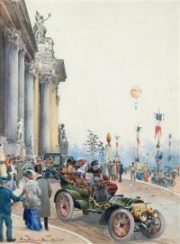 Картина автора Палм де Роса Анна под названием Mercedes utanför Grand Palais