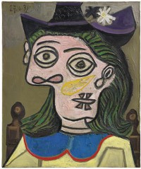 Картина автора Пикассо Пабло под названием Tete de Femme