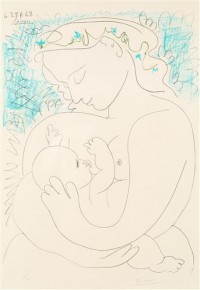 Картина автора Пикассо Пабло под названием Maternité