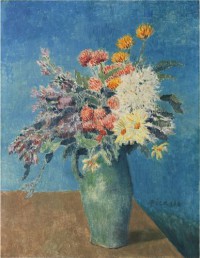 Картина автора Пикассо Пабло под названием Vase de fleurs