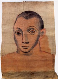 Картина автора Пикассо Пабло под названием self-portrait  				 - автопортрет