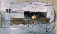 Картина автора Пикассо Пабло под названием Clarinet and Violin