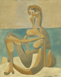 Картина автора Пикассо Пабло под названием Seated Bather
