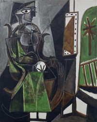 Картина автора Пикассо Пабло под названием Woman by a Window