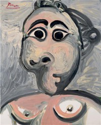 Картина автора Пикассо Пабло под названием Buste de femme