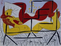 Картина автора Пикассо Пабло под названием Danae