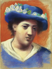 Картина автора Пикассо Пабло под названием Woman with Flowered Hat