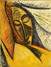 Картина автора Пикассо Пабло под названием Head of a Sleeping Woman