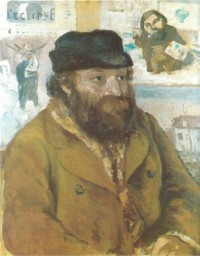 Картина автора Писсарро Камиль под названием Portrait of Paul Cézanne