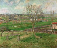 Картина автора Писсарро Камиль под названием Landscape, Fields, Eragny