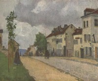 Картина автора Писсарро Камиль под названием Strabe in Pontoise