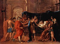 Картина автора Пуссен Никола под названием Der Tod des Germanicus