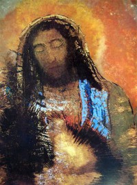 Картина автора Редон Одилон под названием The Sacred Heart