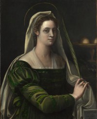 Картина автора Пьомбо Себастьяно под названием Portrait of a Lady with the Attributes of Saint Agatha
