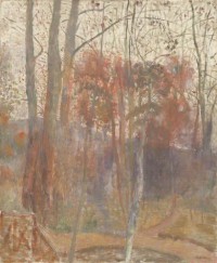 Картина автора Редон Одилон под названием Trees in Bievres