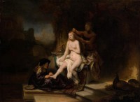 Картина автора Рейн Рембрандт Харменс под названием Купальщица