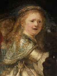 Картина автора Рейн Рембрандт Харменс под названием Saskia van Uylenburgh