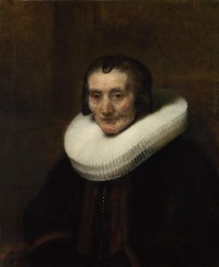 Картина автора Рейн Рембрандт Харменс под названием Portrait of Margaretha de Geer, Wife of Jacob Trip
