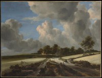 Картина автора Рёйсдал Якоб Исаакс под названием Wheat Fields  				 - Пшеничные поля