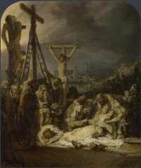 Картина автора Рейн Рембрандт Харменс под названием The Lamentation over the Dead Christ