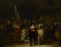 Картина автора Рейн Рембрандт Харменс под названием The Company of Captain Banning Cocq