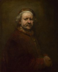 Картина автора Рейн Рембрандт Харменс под названием Self Portrait at the Age of 63
