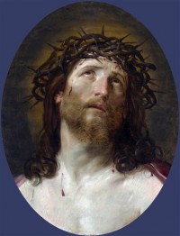 Картина автора Рени Гвидо под названием Head of Christ Crowned with Thorns