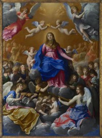 Картина автора Рени Гвидо под названием The Coronation of the Virgin