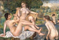 Картина автора Ренуар Пьер Огюст под названием The Large Bathers  				 - Большие купальщицы