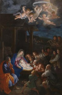 Картина автора Рени Гвидо под названием The Adoration of the Shepherds