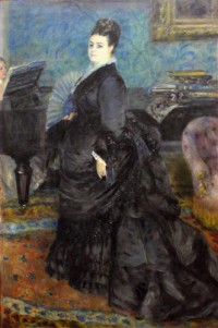 Картина автора Ренуар Пьер Огюст под названием Portrait of Mme Georges Hartmann