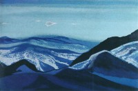 Картина автора Рерих Николай под названием Монголия. Перевал за Калган