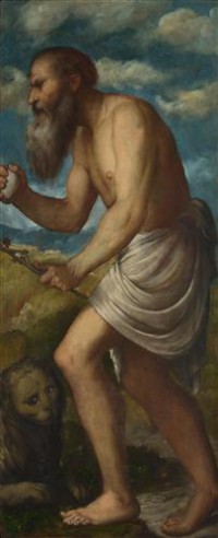 Картина автора Романино Джироламо под названием Saint Jerome