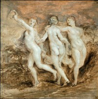 Картина автора Рубенс Питер Пауль под названием The Three Graces  				 - Три грации