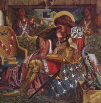 Картина автора Россетти Данте Габриэль под названием The wedding of Saint George and Princess Sabra