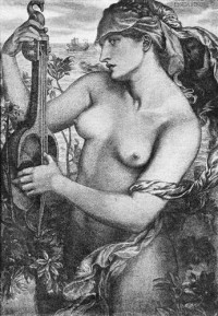 Картина автора Россетти Данте Габриэль под названием Ligeia Siren