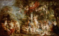 Картина автора Рубенс Питер Пауль под названием The Feast of Venus  				 - Праздник Венеры