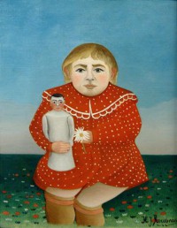 Картина автора Руссо Анри под названием Child with a doll