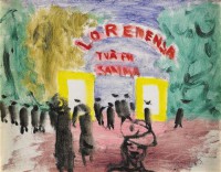 Картина автора Сандберг Рагнар под названием Nöjespark Loremensa