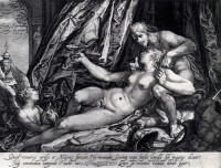 Картина автора Санредам Питер Янс под названием Mars, Venus and Cupid