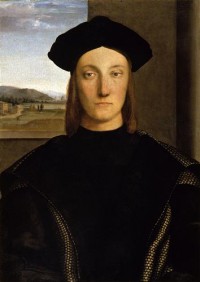 Картина автора Санти Рафаэль под названием Portrait of Guidobaldo da Montefeltro  				 - Портрет Гвидобальдо да Монтефельтро